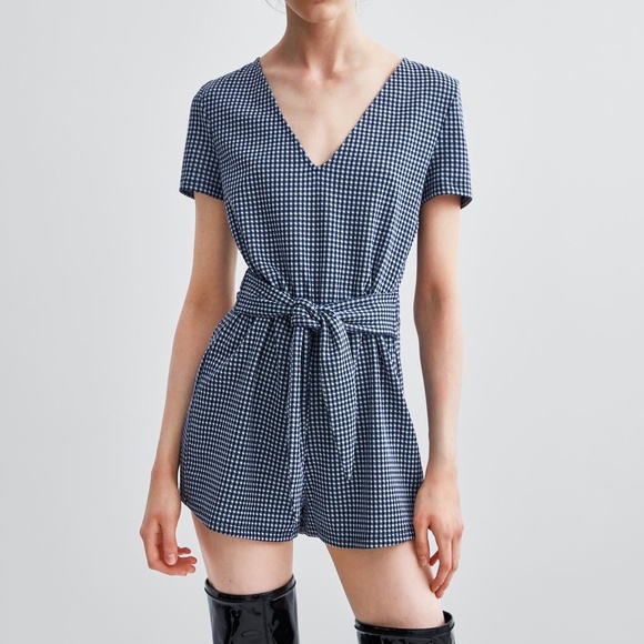 zara jumpsuit with belt